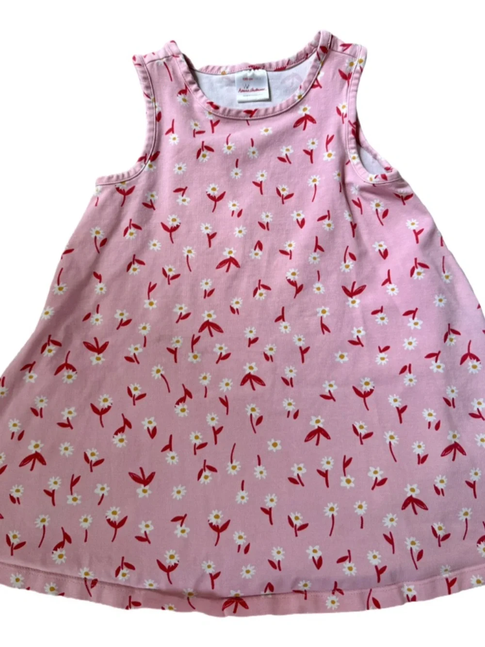 Hanna Andersson Pink Flower Print Dress